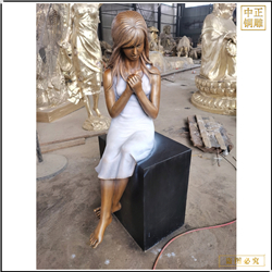 園林景觀西方人物雕塑 