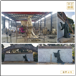 古代人物銅雕塑鑄造廠