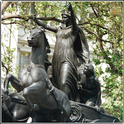 鑄銅西方人物銅雕塑鑄造