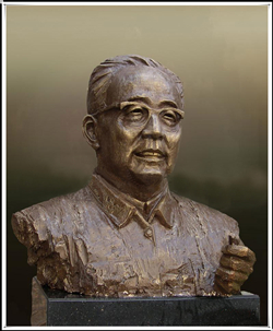 鑄銅名人胸像