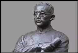鑄銅陶行知雕塑
