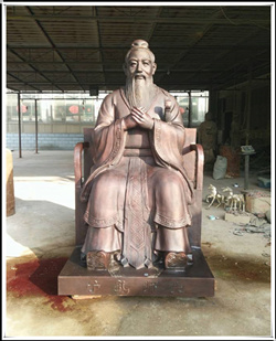 先師孔子銅雕