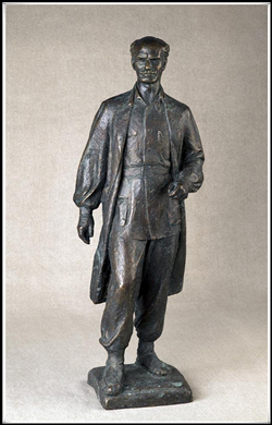 白求恩銅像|鑄銅白求恩雕塑