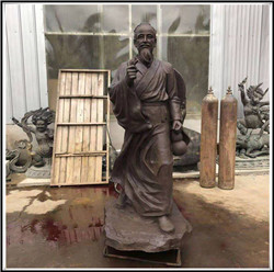 華佗銅雕|華佗銅雕塑