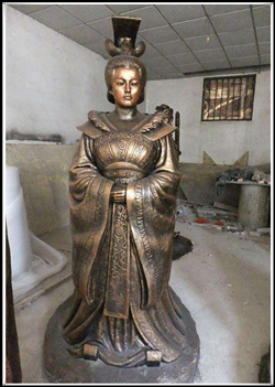 武則天古代人物雕塑圖片